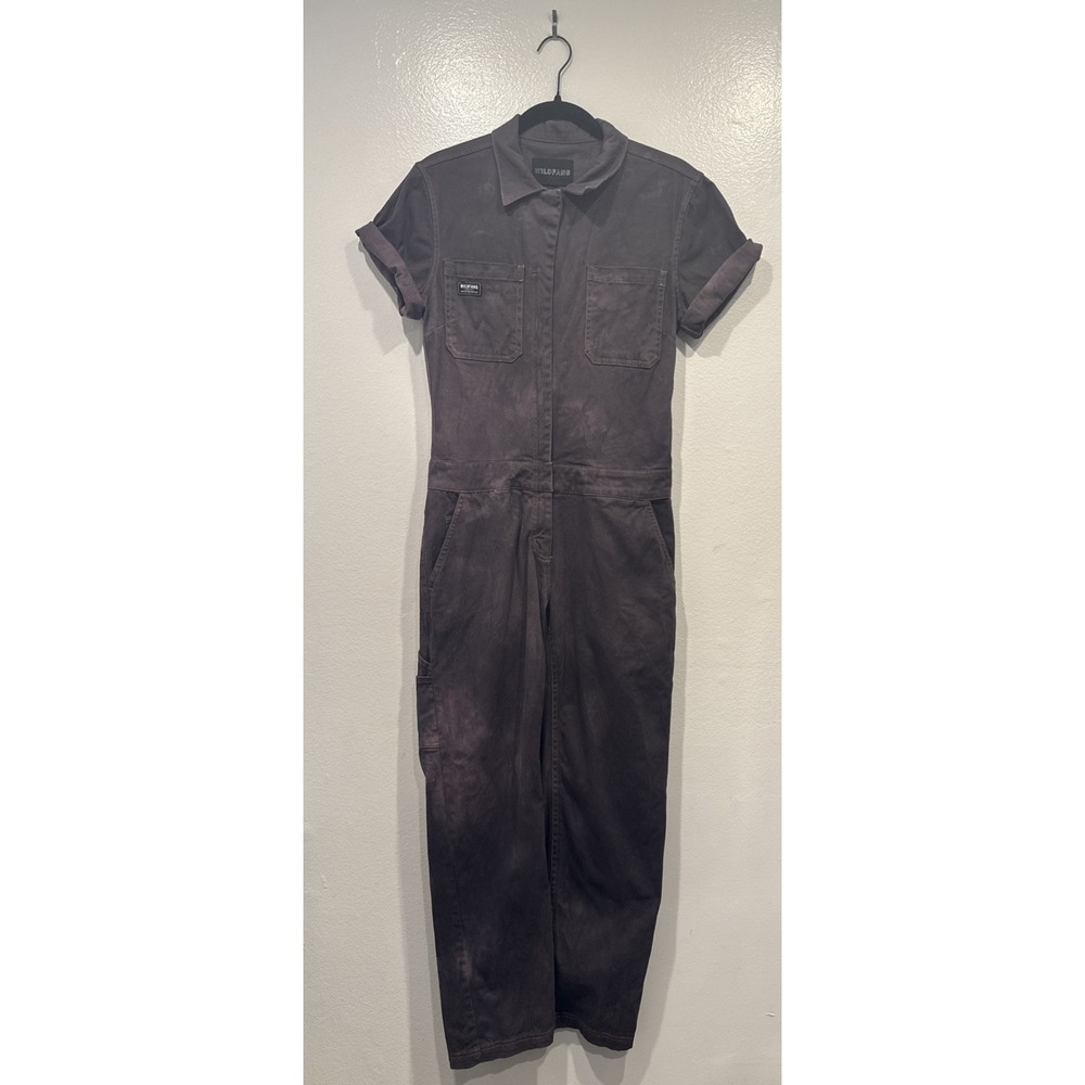 Wildfang Tie Dye Jumpsuit Utility Super Sweet Bad Girls Club Size XS STREETWEAR